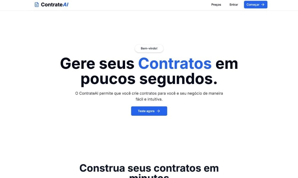 ContrateAI screenshot 1